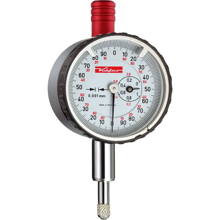 Käfer Feinmessuhr 0,001mm - 1mm - 40mm - Stoßschutz - IS O 463 - Werksnorm 10049 (10049)