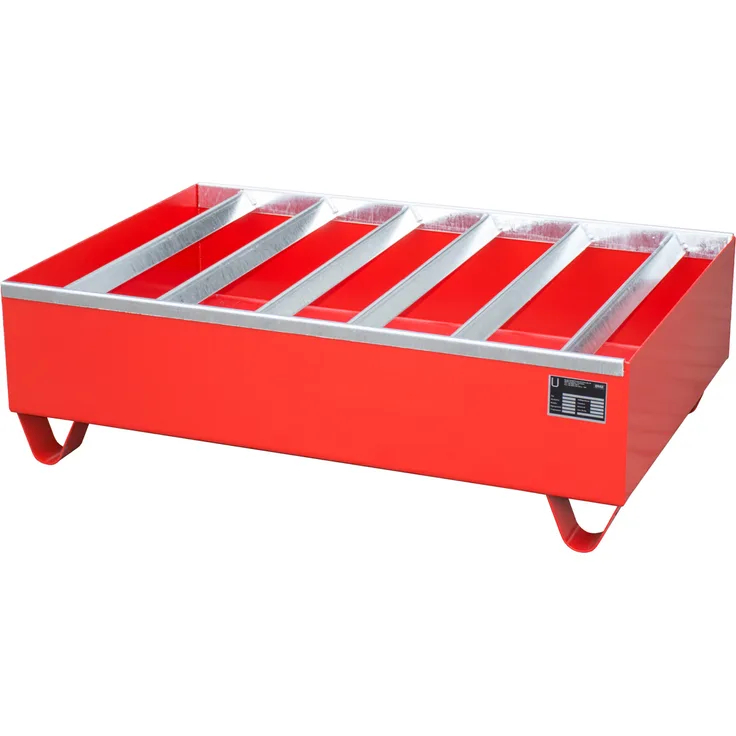 Bauer Profilwanne PW 200-2, lackiert, Feuerrot