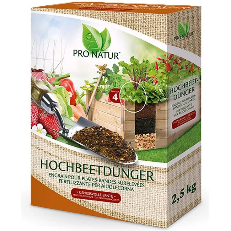 PRONATUR Hochbeet-Dünger NPK - Pronatur 2,5 kg