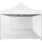 Moskitonetz, für 3 x 3 Pavillon, weiß - Instent