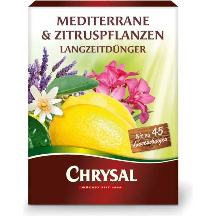 Chrysal Langzeitdünger für Mediterrane und Zitruspflanzen - 900 g