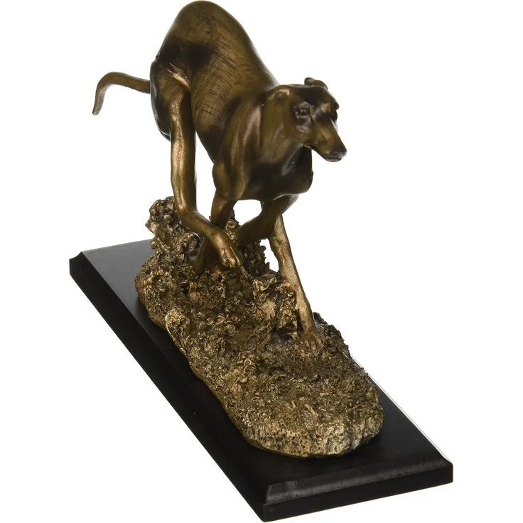 Design Toscano Windhund-Whippet, Art Deco Hundestatue
