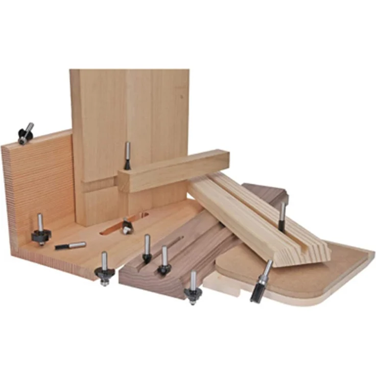 Bosch Professional 6tlg. Rand- und Kantenfräser Set (für Holz, für Oberfräsen mit 6 mm Schaft) - Preisvergleich – Bild 6