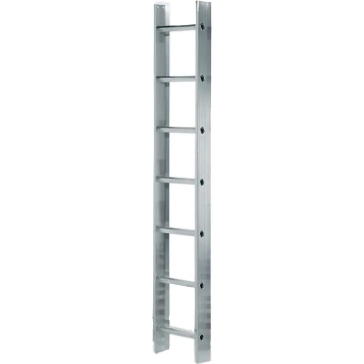Zarges Dachleiter 7 Sprossen alu natur