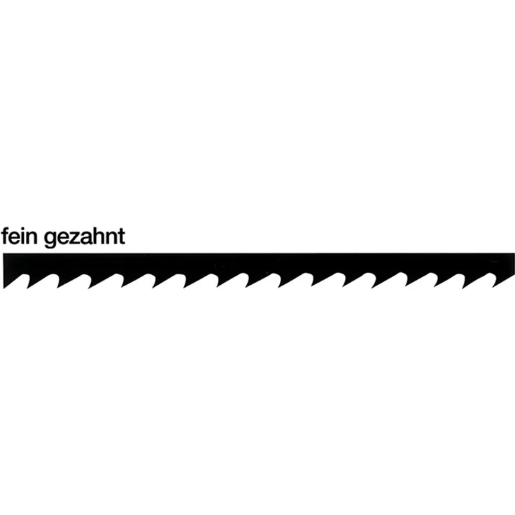 TPF Comercial 82029980 7672430011 Laubsägeblatt Finis Größe 1 feingezahnt