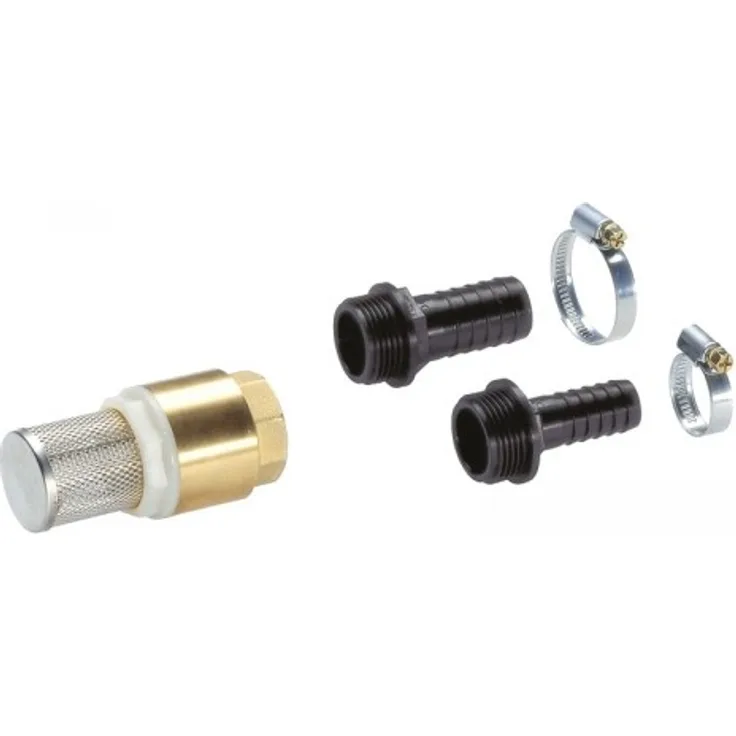 Gardena Saugfilter mit Rückflussstopp, 19 mm (3-4 Zoll) - 25 mm (1 Zoll): Effizienter Schlauchfilter zum Anschluss an den Saugschlauch, robust (1728-20)