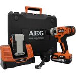 AEG 4935443980 BSB 18C Li-202C Schlagbohrschrauber,36 W,18 V,Schwarz,Orange