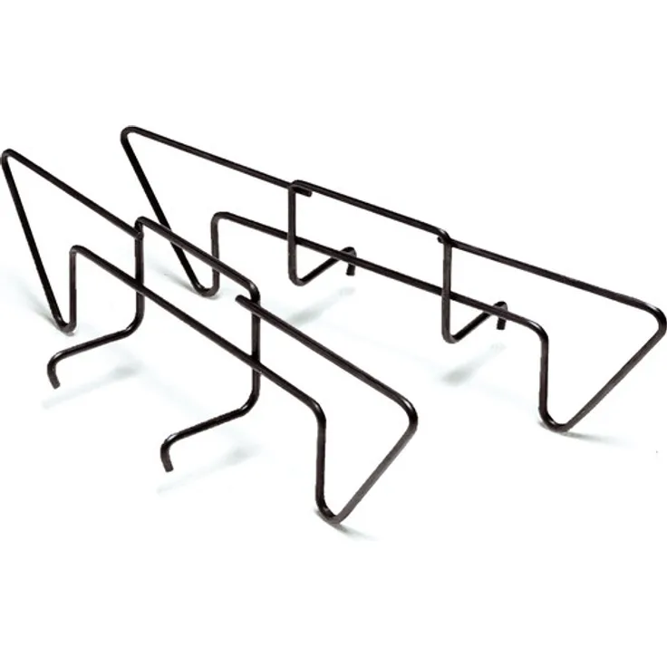 Weber 7402 Holzkohlehalter 2-er Set, Holzkohleschienen, indirkete Hitze, passend fr Holzkohlegrills 47, 57 und 67 cm