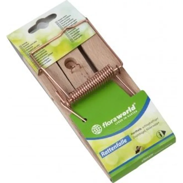 Rattenfalle Classic 16,5x8,5 cm, Hartholz
