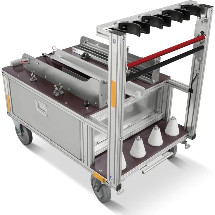 Günzburger Steigtechnik Günzburger Rollcontainer mit Tragkraftspitze