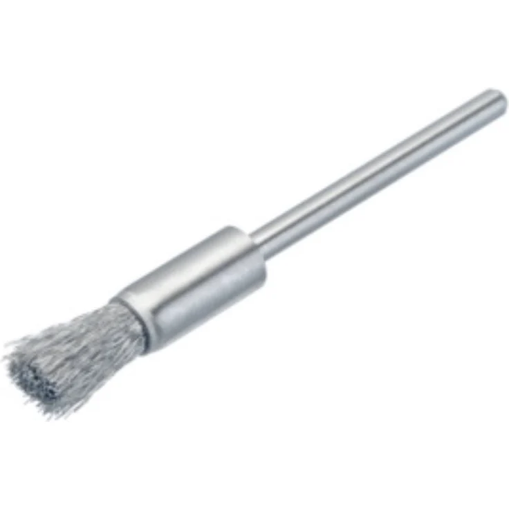 Pinselbürste / Miniaturbürste rostfreier Draht V2A0,10 Ø5x2,34 VPE: 12