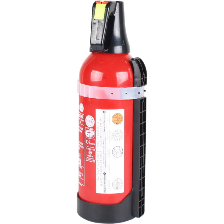 Exdinger - Aluminium Schaumfeuerlöscher 'Laura' 2 l ABF auch für Öl--Fettbrände Fettbrandlöscher