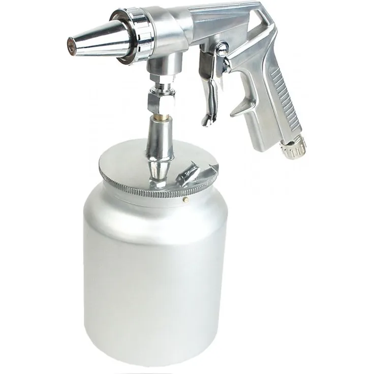 Brüder Mannesmann Druckluft-Sandstrahl-Pistole, silber