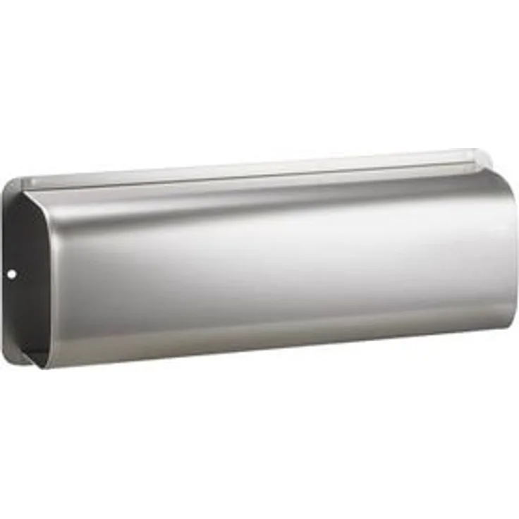 "ALCO Zeitungsbox, Edelstahl rostfrei, BxTxH 370x90x140 mm, beidseitig nutzbar"