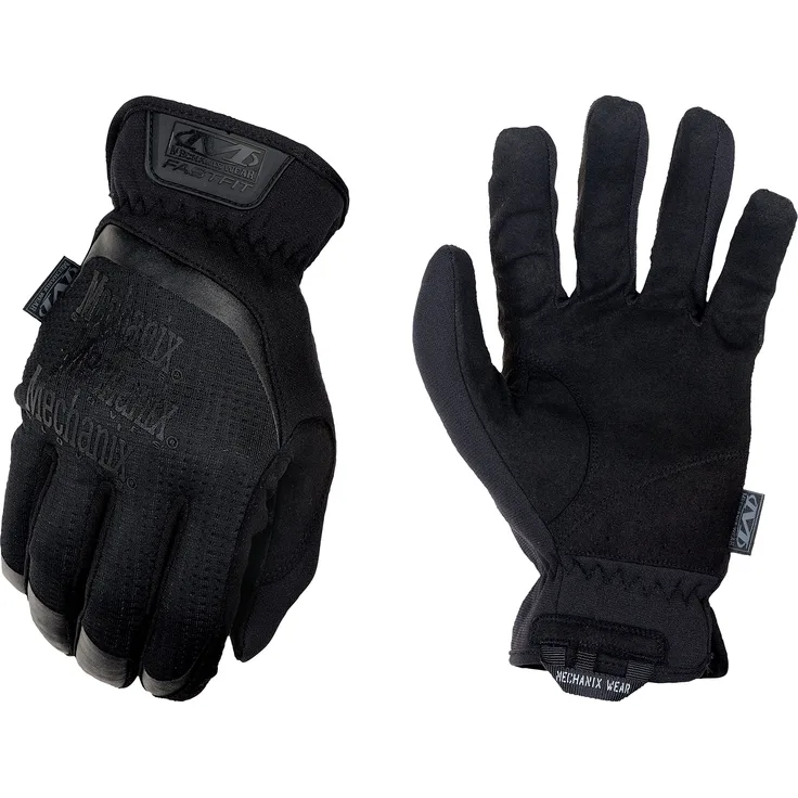 Mechanix Herren FastFit Tactical Touch Handschuhe, schwarz (Covert), Small