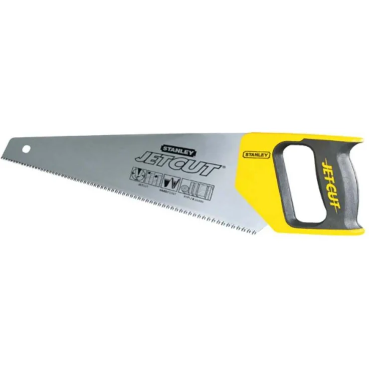 Stanley Jetcut Handsäge grob (380 mm Länge, Hardpointverzahnung, 7 Zähne-Inch, 45°-90°-Anschlag) 2-15-281 – Bild 1