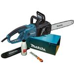 Makita UC 3551 AK Elektro-Kettensäge, 2000 Watt Leistung, 35 cm Schwertlänge