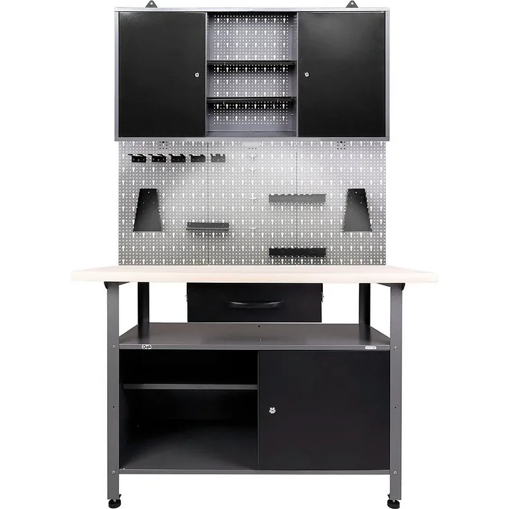 ONDIS24 Werkstatt-Set 120 cm, mit LED