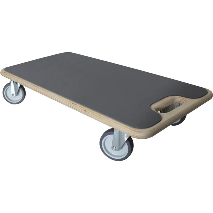 Dörner+Helmer Transportroller Duo-Soft Rollbrett Transporthilfe Tragkraft 200kg – Bild 1