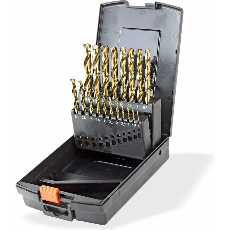 Dema - Cobalt Spiralbohrerset Bohrersatz Metallbohrer Spiralbohrer Bohrer 19 tlg.