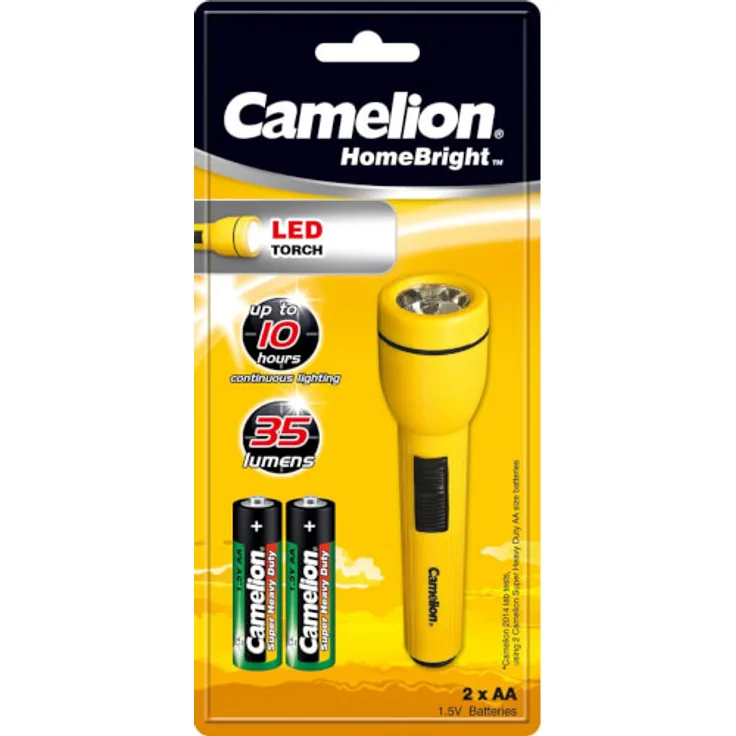Camelion SuperBright LED Taschenlampe inklusive Batterien
