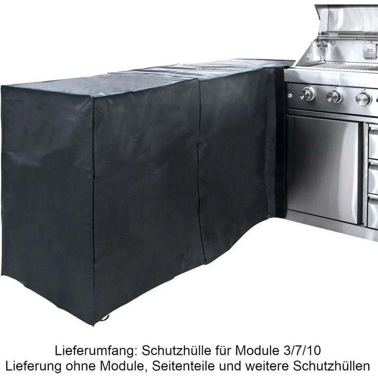 Allgrill 77850-63-1 modulare Abdeckhaube Schutzhülle für Modul 3-7-10 Outdoorküche