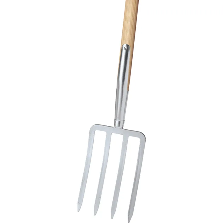 Idealspaten Pionier-Spatengabel mit Stiel