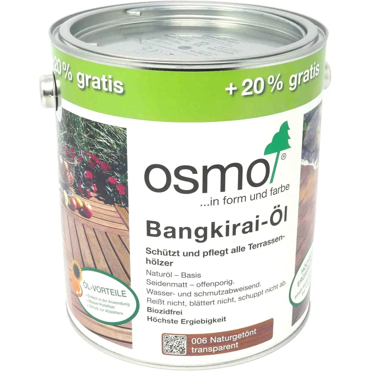 Bangkirai-Öl naturgetönt – Bild 1