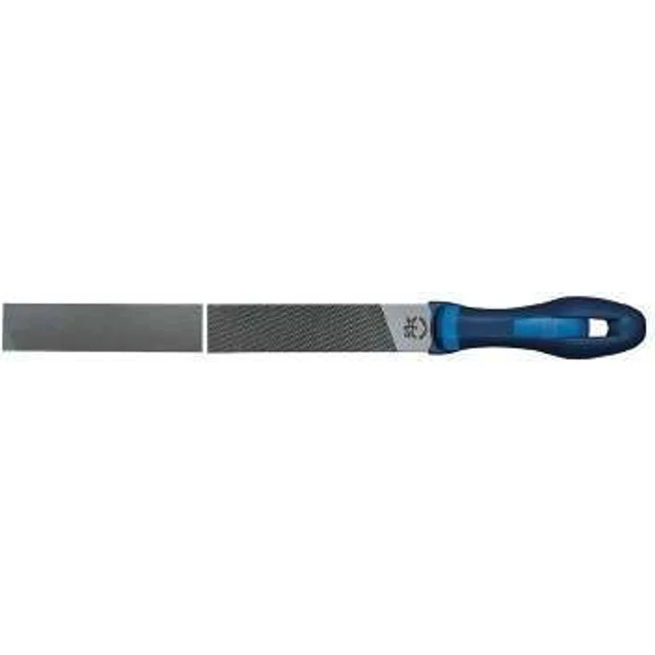 PFERD 11273207 Feilen für die Werkstatt Installateurfeile (611) Zahnung Radial 1 - Schräg 2 Spezialfeile, Kreuzhieb H1 - Einhieb H2, Flachstumpf-Länge 200mm – Bild 1
