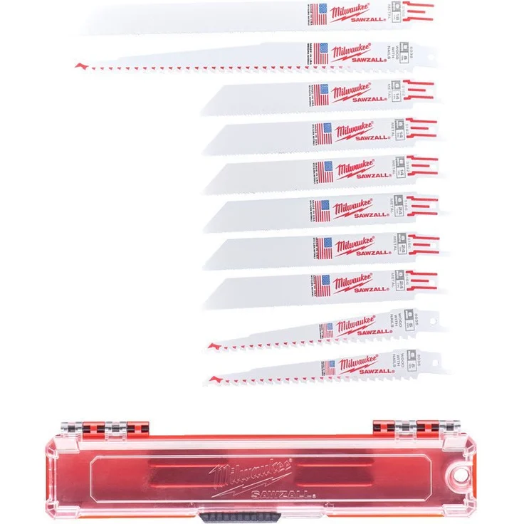 Milwaukee Säbelsägeblattset 10-teilig