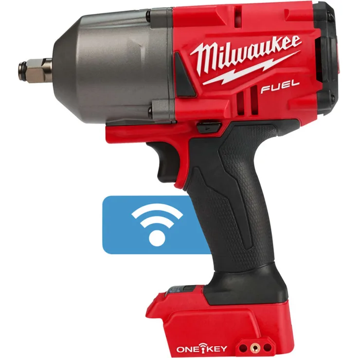 Milwaukee Akku-Schlagschrauber M18 ONEFHIWF12-0X FUEL ONE KEY 12'' Vierkant 18V Sprengring ohne Akku