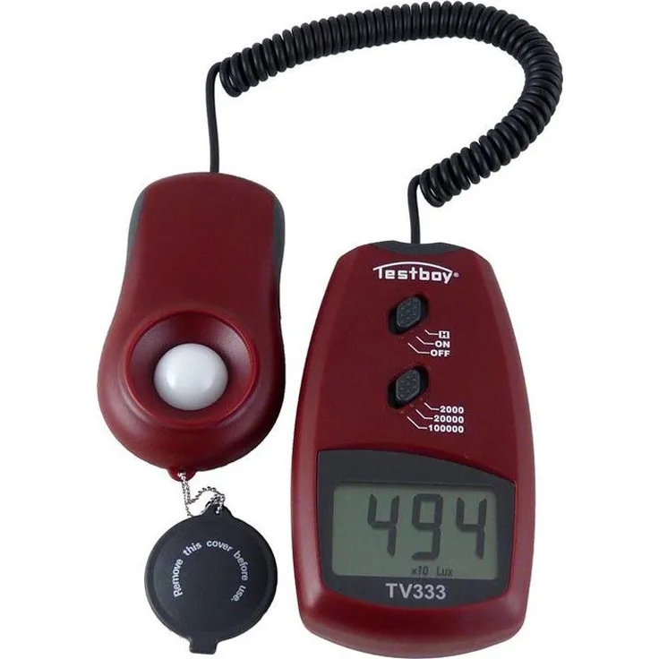 Testboy Digitales Luxmeter, 2220333