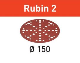 Festool STF D150/48 Rubin 2 RU2/50 Schleifscheiben, P150, 150 mm / 50 Stk.