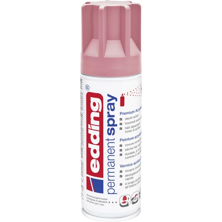 NEU Edding Permanent Spray, 200ml, Edel Mauve – Bild 1
