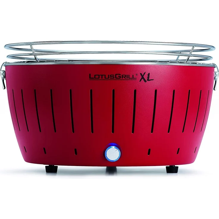 LotusGrill XL Holzkohlegrill Feuerrot 435P (Ø 40,5cm) mit USB Anschluss – Bild 1