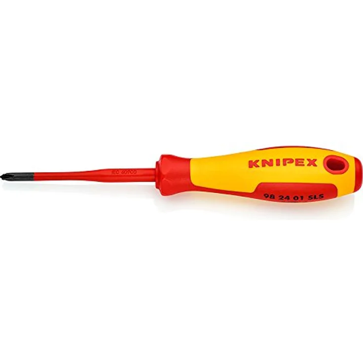 KNIPEX 98 24 01 SLS Schraubendreher (Slim) PlusMinus Phillips 187 mm