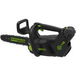 Greenworks 40V Akku-Kettensäge 25cm mit Top Handle bürstenloser Motor (ohne Akku und Ladegerät) - 2003807 - nur zugelassen für gewerbliche Anwender mit Spezialausbildung