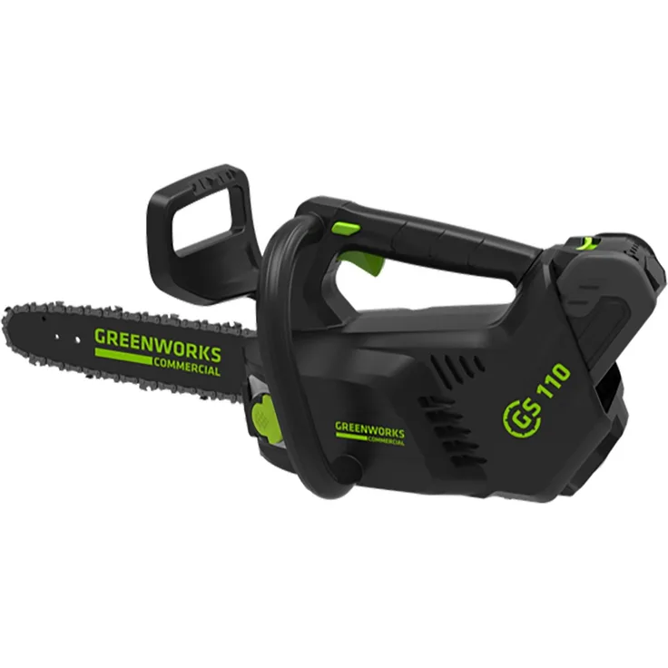Greenworks 40V Akku-Kettensäge 25cm mit Top Handle bürstenloser Motor (ohne Akku und Ladegerät) - 2003807 - nur zugelassen für gewerbliche Anwender mit Spezialausbildung