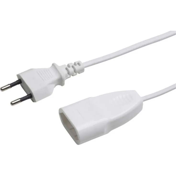 Meister Steckdosenverlängerung Euro-Verlängerung 5 m, weiß| IP20 - Preisvergleich