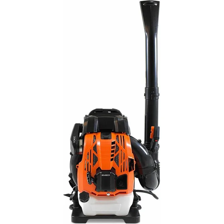 Rucksackgebläse 4 Takte 75,6cc 2.5Kw Professionelle ergonomische Rückenlehne mit gepolsterten Schultergurten Max-Comfort und Laubblasgeschwindigkeit
