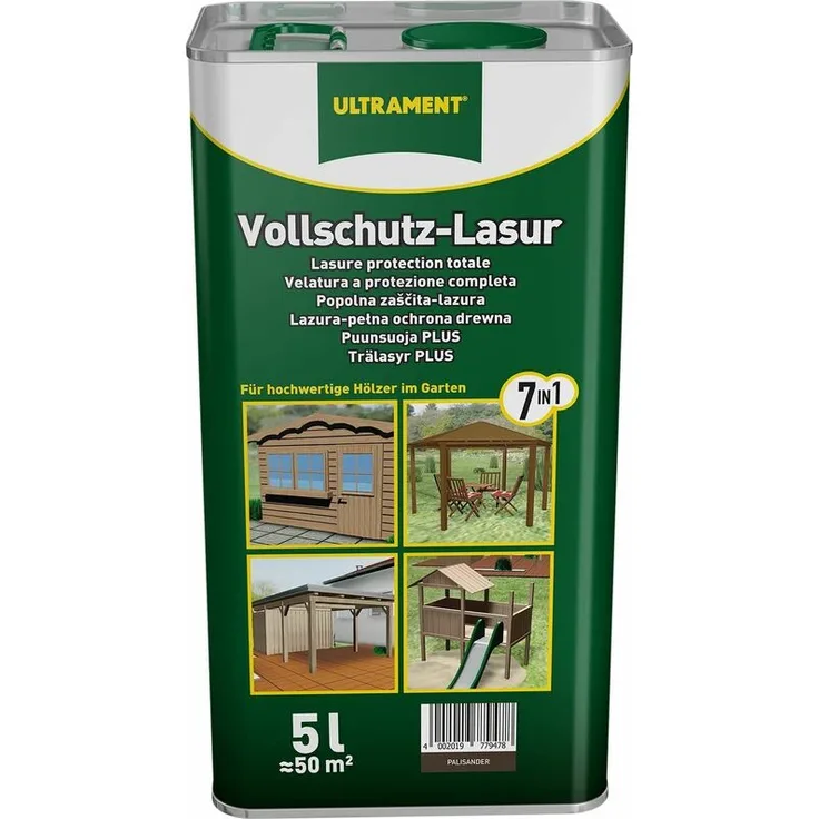 Vollschutz Lasur 7in1 palisander - 5 l - Ultrament