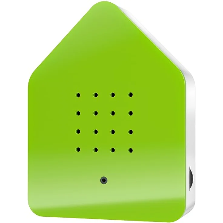 Relaxound Zwitscherbox Classic grün, 11,0 x 14,5 x 3,5 cm, Plexiglas, Vogelgezwitscher mit Bewegungsmelder – Bild 1