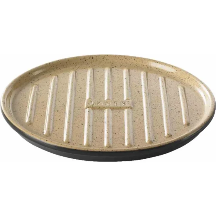 Römertopf Lafer BBQ Plancha rund mit Grillstegen Ø 31,5 cm