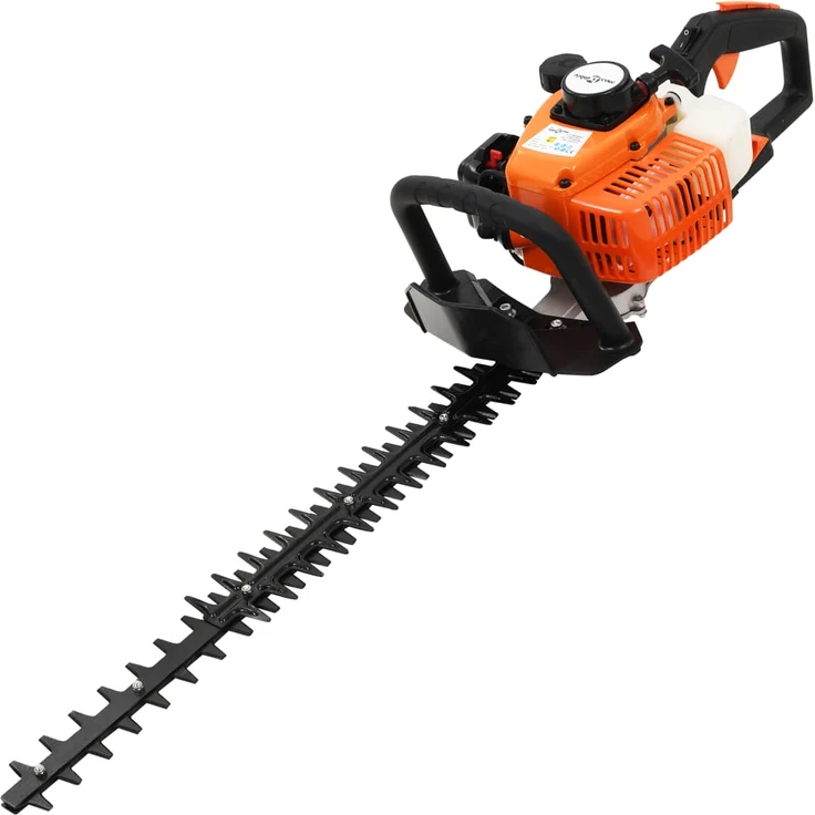 vidaXL Benzin-Heckenschere Orange und Schwarz 722 mm – Bild 1