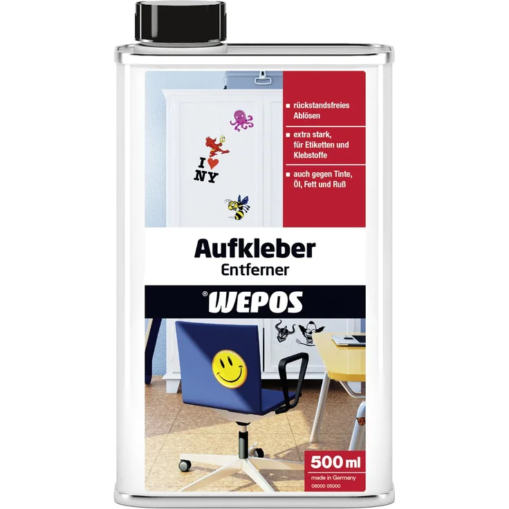 Wepos Aufkleberentferner 500 ml