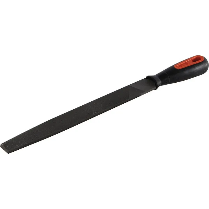 Silverline 656572 Flachfeile Zweifach bearbeitet, 250 mm