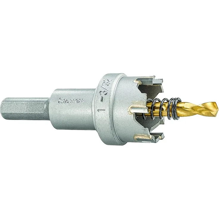 Starrett SM28 Hartmetallbestückte Flachschnittlochsäge für Metall, DRM 28 mm