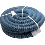 vhbw Poolschlauch Schlauch für Swimmingpool 38mm Anschluss 11m für Skimmer, Bodensauger, Filter