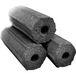 Greek-Fire Holzkohlebriketts 10 kg Eiche - Buche - Hartholz