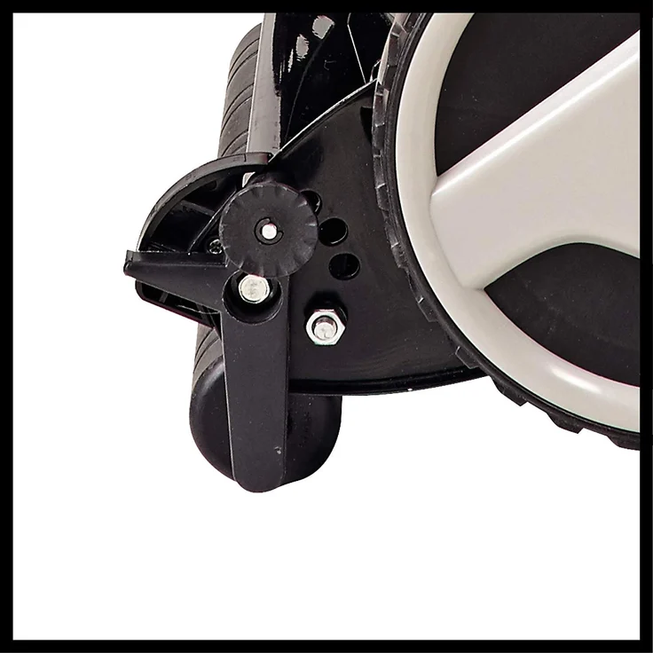 Einhell Hand-Rasenmäher GE-HM 38 S - 38 cm Schnittbreite, 4-stufige Schnitthöhenverstellung, ohne Antrieb, für bis zu 250 m², 5 Schneidemesser aus hochwertigem Stahl – Bild 5